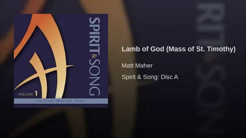 Glory To God from Mass Of St. Timothy